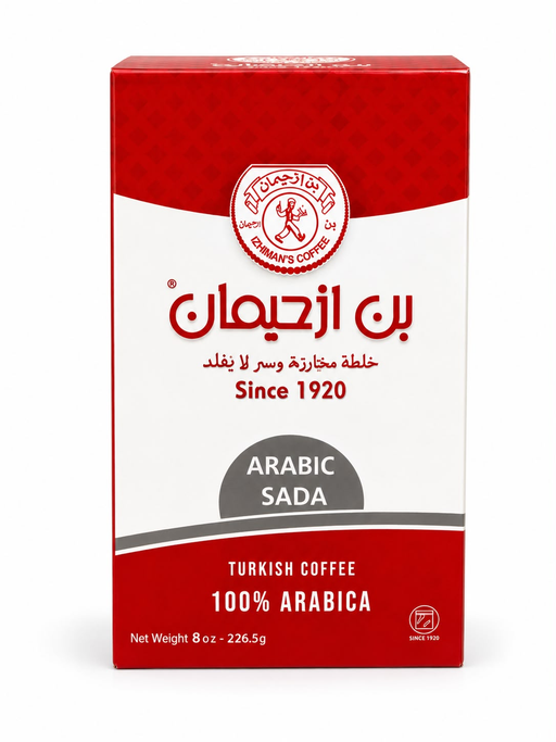 BON IZHIMAN COFFEE ARABIC SADA 226.50G (8OZ) 12PCS