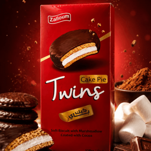 TWINS BISCUIT WITH MARSHMALLOW 11CT