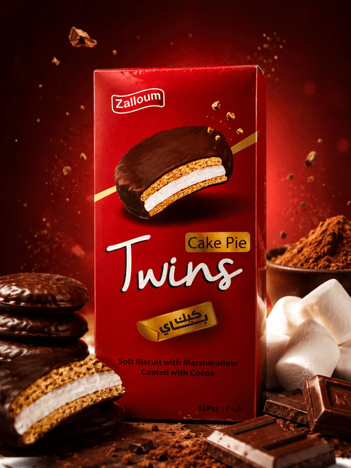 TWINS BISCUIT WITH MARSHMALLOW 11CT