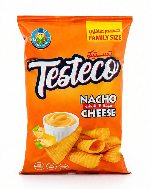 MR ASALY TESTECO  NACHO CHEESE 100G 16PSC