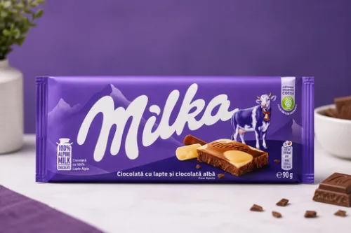 MILKA HAPPY COWS 90GX24PCS