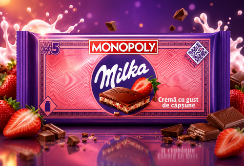 MILKA STRAW PROMO 22PCS/100G