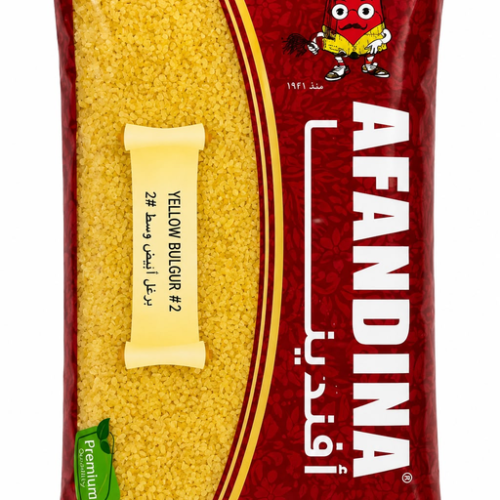 AFANDINA YELLOW BULGUR #2 12PCS/2LBS