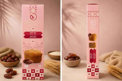 HIJAZI TASTE DATE CAKE WHITE WHEAT 12BOXESX20GX12PCS