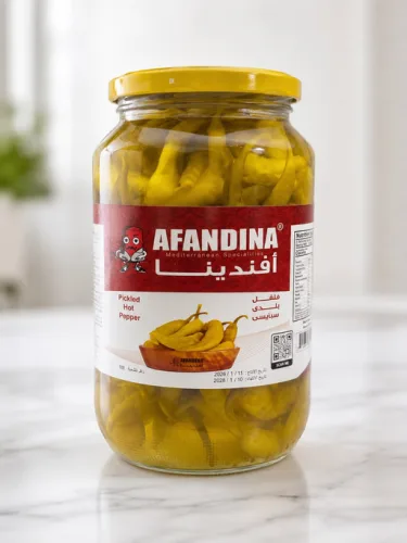 AFANDINA PICKLED HOT PEPER 12CT/1KG