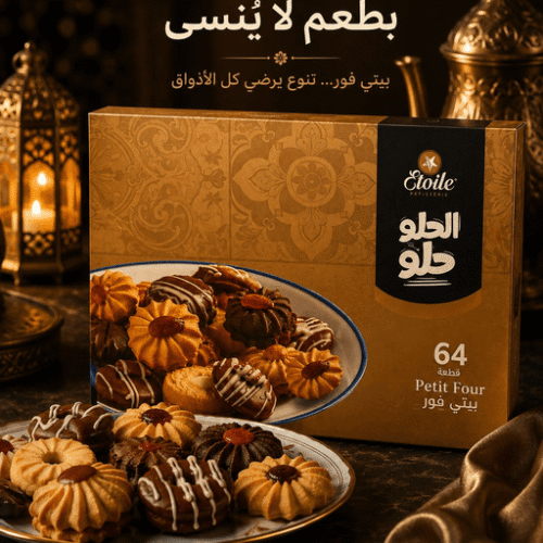 ETOILE PATISSERIE PETIT FOUR 1KG/64PCS