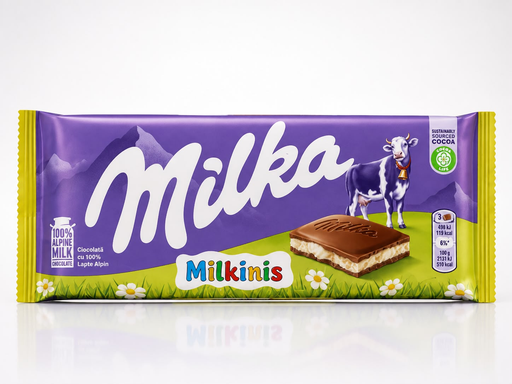 MILKA BARS MILKINIS 22PCSX100G