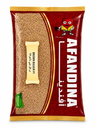 AFANDINA BROWN BULGUR #1 12PCS/2LBS