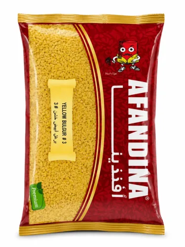 c3c0705330efc013a38a43e3db5cabf9 AFANDINA YELLOW BULGUR #3 12PCS/2LBS