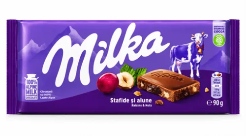 MILKA RAISING AND NUT 90GX23PCS