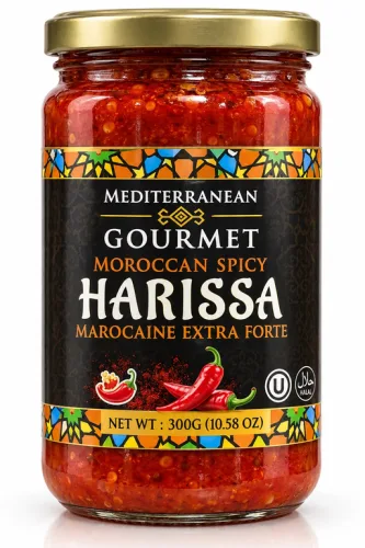 AUTHENTIC MOROCCAN HARISSA SPICY 250GX12PCS