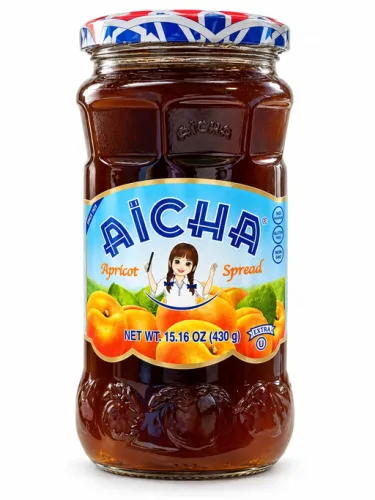 054ea9a6fbabf9046624aa5abc2376d7 AICHA APRICOT SPREAD 430GX6PCS