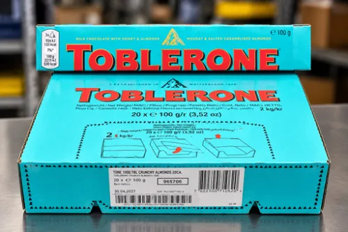 TOBLERONE ALMOND 100GX20PCS