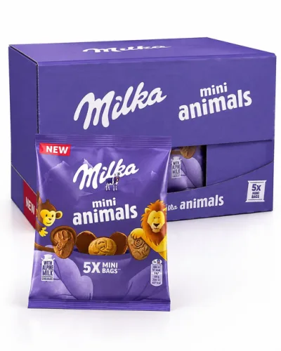 MILKA MINI ANIMALS 8PCSX19.9G