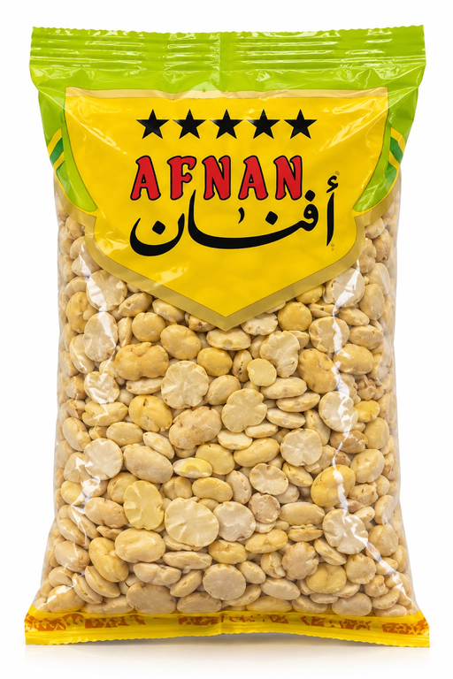 AFNAN SPLIT SMALL FAVA BEANS 900GX15PCS