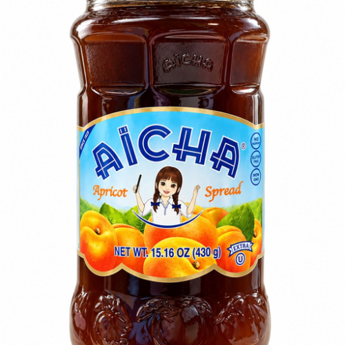 AICHA APRICOT SPREAD 430GX6PCS