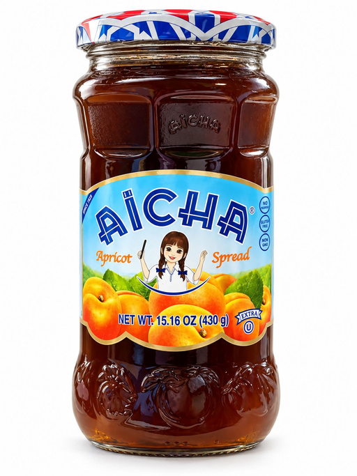 AICHA APRICOT SPREAD 430GX6PCS
