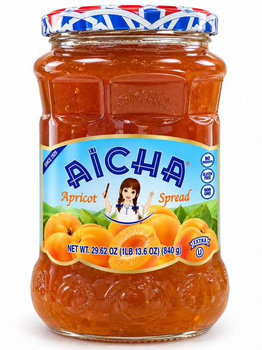 AICHA APRICOT SPREAD 840GX6PCS