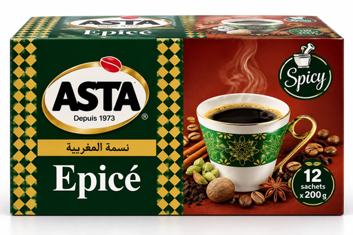 ASTA COFFE EPICE SPICY 200GX12PCS