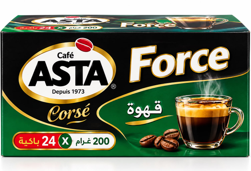 ASTA COFFE FORCE CORSE 200GX24PCS