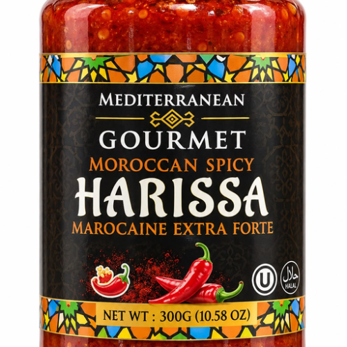 AUTHENTIC MOROCCAN HARISSA SPICY 250GX12PCS