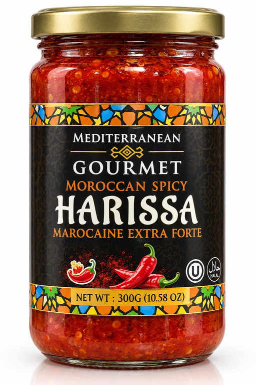 AUTHENTIC MOROCCAN HARISSA SPICY 250GX12PCS