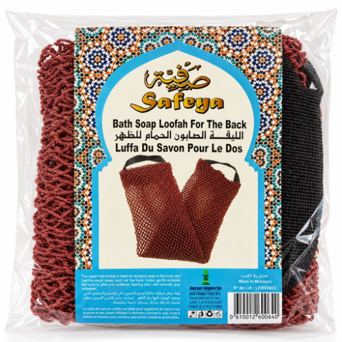 BATH SOAP BACK LOOFAH FORX12