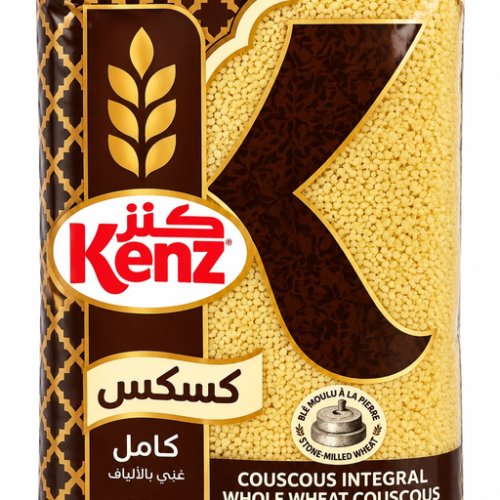 COUSCOUS KENZ WHOLEWHEAT 1KGX12PCS