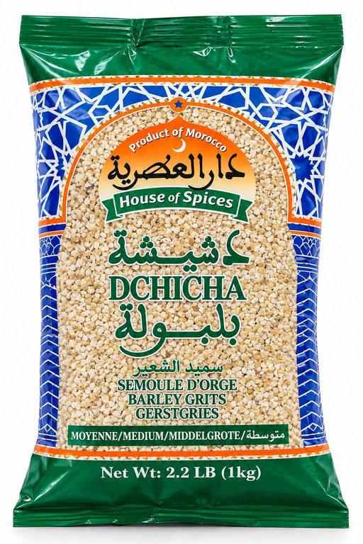 DCHICHA SEMOLINA MOYENE1KGX10PCS