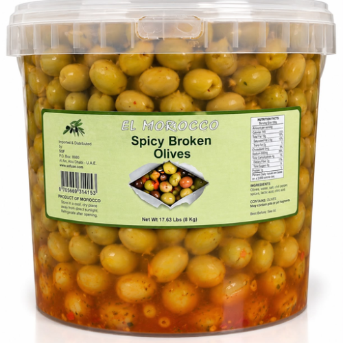 EL20MORROCCO20SPICY20GREEN20OLIVES208KG2017.5LBS_WhatsApp20Image202026-09-1820at203.05.3720PM EL MORROCCO SPICY GREEN OLIVES 8KG 17.5LBS