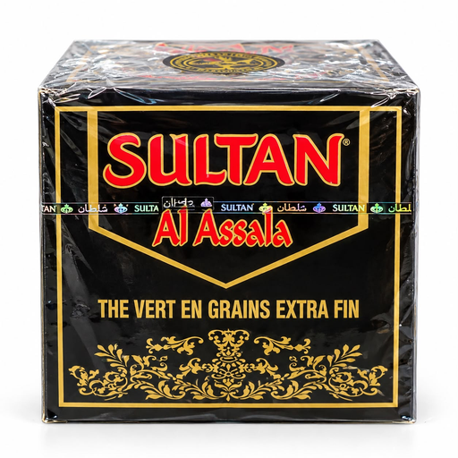 GREEN TEA SULTAN AL ASSALA 200GX60PCS