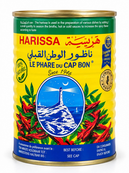 HARISSA TUNISIA LA FLAME DU CAP BON TIN 380GX24