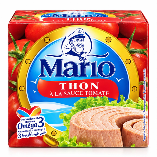 MARIO THON A LA SAUCE TOMATE 80GX24PCS