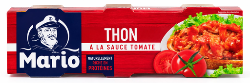 MARIO TUNA IN TOMATO SAUCE 3PACK 80GX3