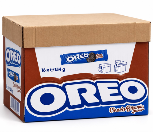 OREO CHOCO BROWNIE 154GX16PCS