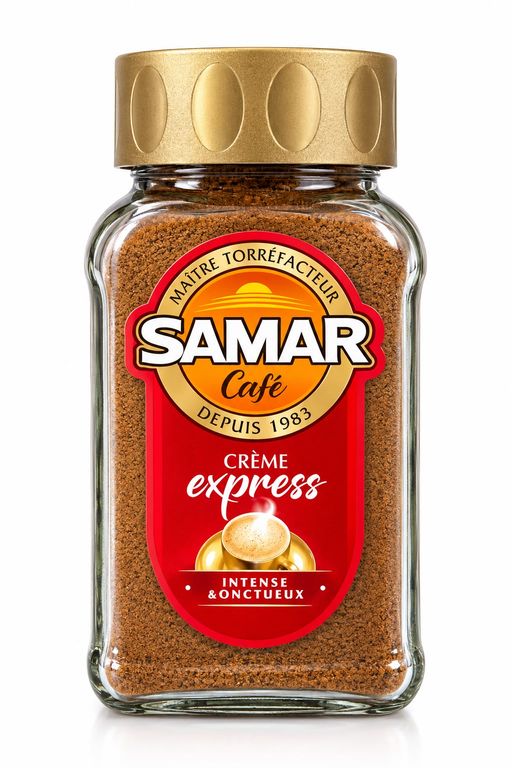 SAMAR INSTANT COFFE CREME EXPRESS 45GX12