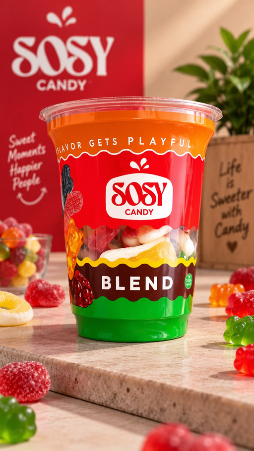 SOSY CANDY  COLA  160GX23PCS