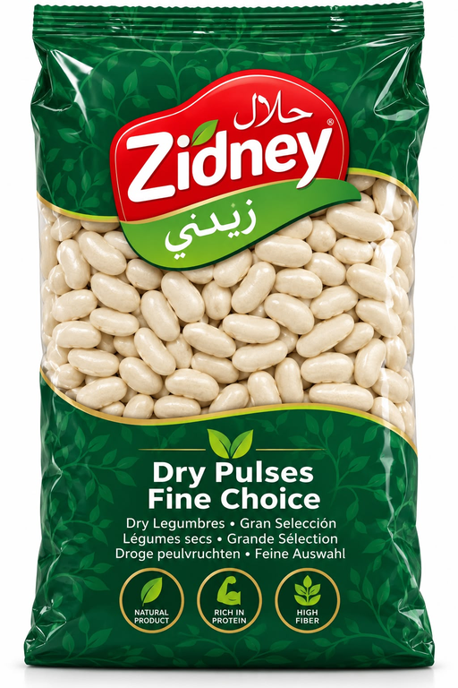 ZIDNEY HARICOTS BLANCS WHITE KIDNEY BEANS 1KGX10PCS