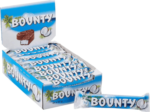 BOUNTY MILK CHOCOLATE 57g 288pcs