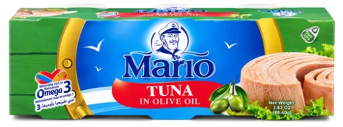 MARIO TUNA IN OLIVE OIL 3PACK 80GX3