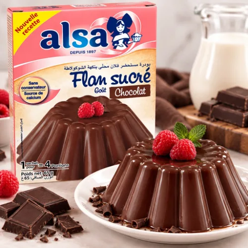 FLAN ALSA CHOCOLATE 50GX16PCS