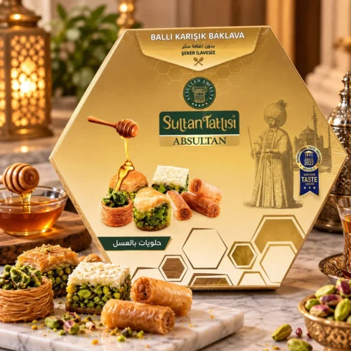 ALSULTAN ASSORTED BAKLAVA HONEY 700G 12PCS