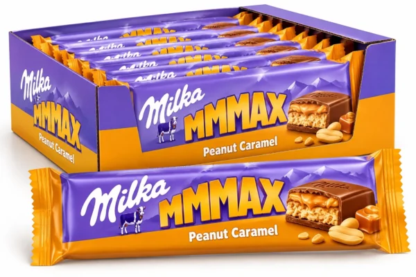 MILKA MMMAX PEANUT CARAMEL 45G 42PCS
