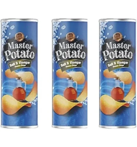 MASTER POTATO SALT & VINIGAR POTATO CHIPS 160G 14PCS