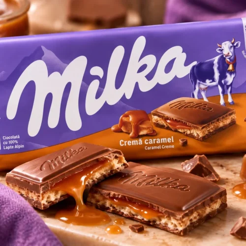 MILKA CARAMEL 100G 23PCS