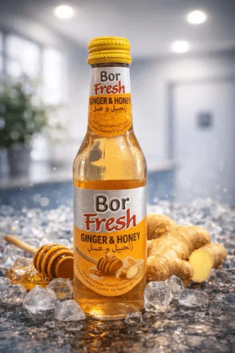 BOR FRESH 200ml [6x4] 24 Bottles GINGER & HONEY
