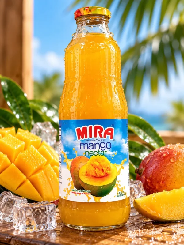 DRINK NECTAR MANGO GLASS 33.8OZ 1LT 6PCS