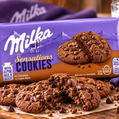 MILKA SENSATIONS COOKIES SOFT 156G 12PCS