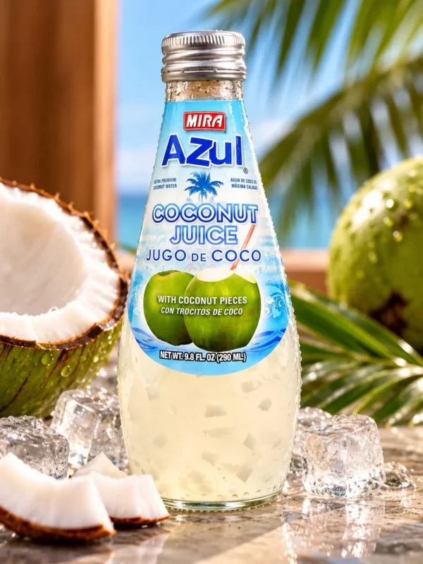 DRINK COCONUT GLASS 9.8OZ 24PCS