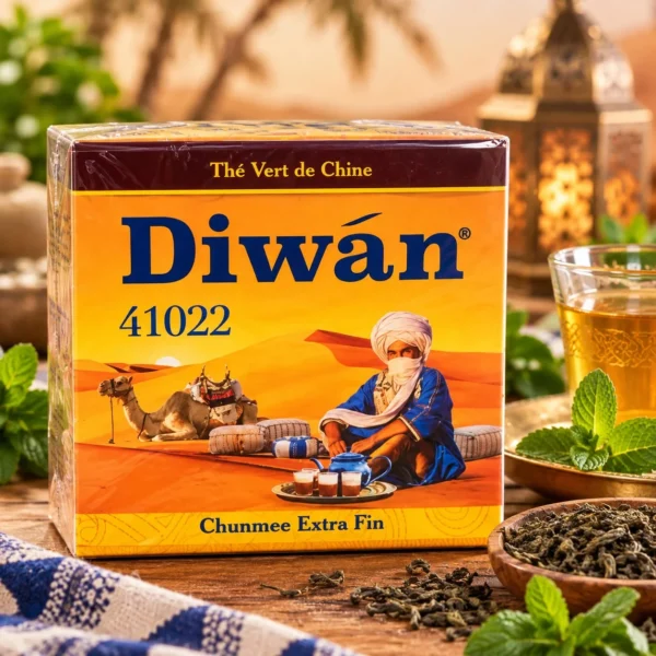 GREEN TEA 41022 DIWANE RGE 200GX50PCS